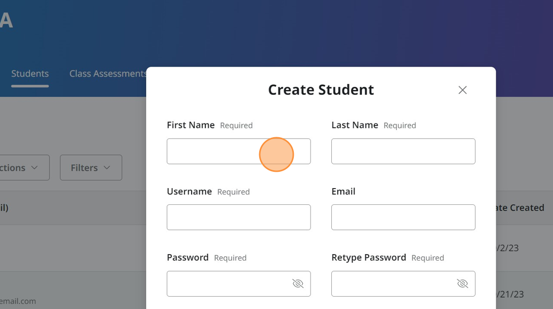 Create Student Accounts TestOut